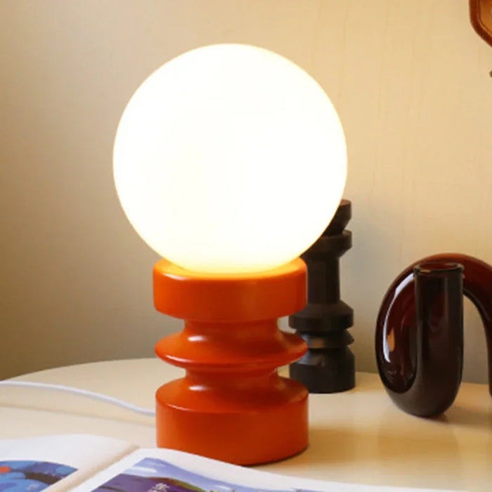 Tuija - Small Table Lamp Bauhaus Furniture BO-HA Orange