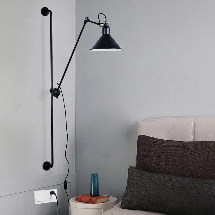 Haley - Industrial Plug In Wall Sconce BO-HA
