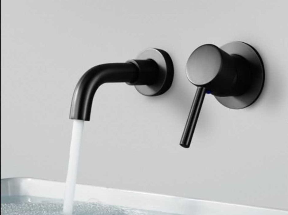 Katri - Wash Basin Bathroom Sink Faucets BO-HA Matte Black 150 mm