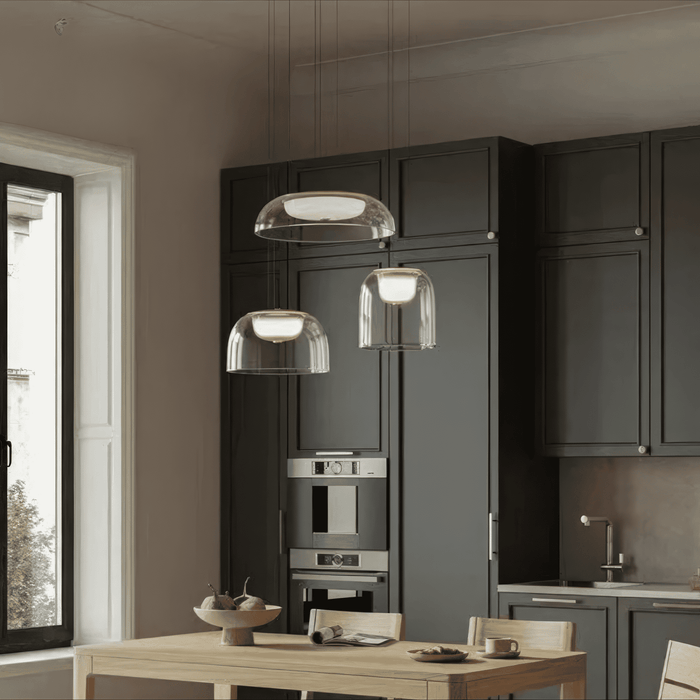 Marenna – Modern Glass Pendant LED Hanging Light Fixture BO-HA