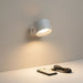 Almod - Battery Operated Wall Sconces with Remote BO-HA White with Remote Control Pair of Wall Sconces