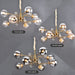 Eira - Glass bubble chandelier Kitchen Island light BO-HA