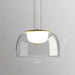 Marenna – Modern Glass Pendant LED Hanging Light Fixture BO-HA Medium