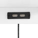 Eilif - Modern 3 Drawer Nightstand with Charging Station  BO-HA   