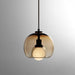 Anele - Modern Glass Pendant Light BO-HA 1 Head Amber