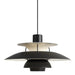 Erna - Colorful Hanging Lamp Bauhaus Furniture  BO-HA Black 30 cm Diameter 