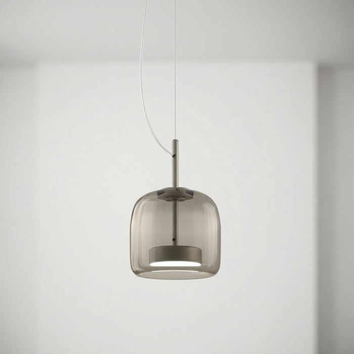 Astrid - Modern Nordic Glass Pendant Light BO-HA Grey 15 cm (5.9" inches)