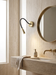 Lina – Slim Copper LED Bedside Reading Wall Sconce BO-HA