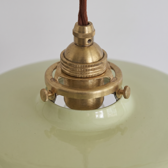 Borghild – Brass Wabi-Sabi Bowl Pendant Light