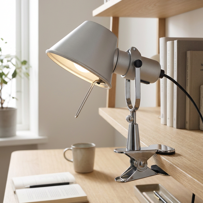 Nils – Nordic Clip-On Reading & Task Lamp BO-HA