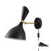 Adelborg - Nordic Plug in Wall Sconce  BO-HA Black (EU Plug)  