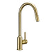 Sela - Gold Kitchen Faucet With Sprayer  BO-HA   