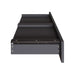 Ulf - Modern Black Nightstand Small Bedside Table  BO-HA   