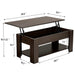 Tindra - Lift Top Coffee Table with Storage Square Coffee Table with Storage  BO-HA   