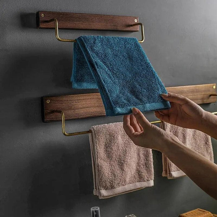 Viveca - Wooden Towel Rack  BO-HA   