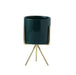 Ida - Ceramic Flower Planters with Modern Stand  BO-HA M Dark Green Without hole 